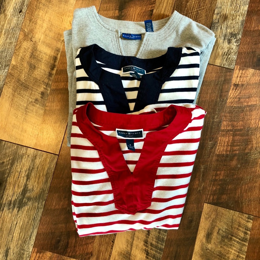 KAREN SCOTT Sport Cotton Tunic Bundle - Picture 2 of 8